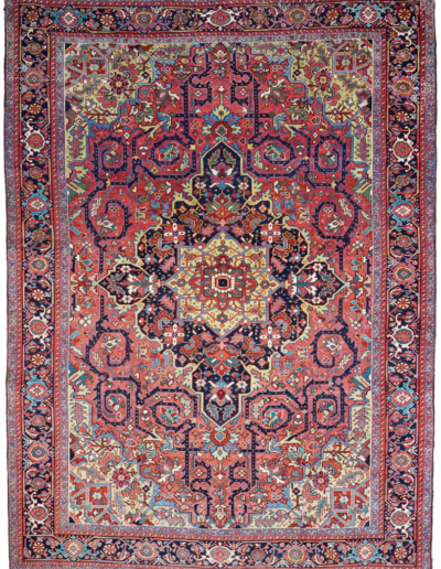 Antique Persian Eslimi Heriz 8'6" x 11'7"