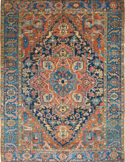 Antique Persian Heriz 9'2" x 12'4"