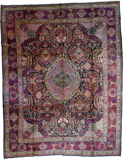 Persian Sarouk Farahan 9' x 11'4"