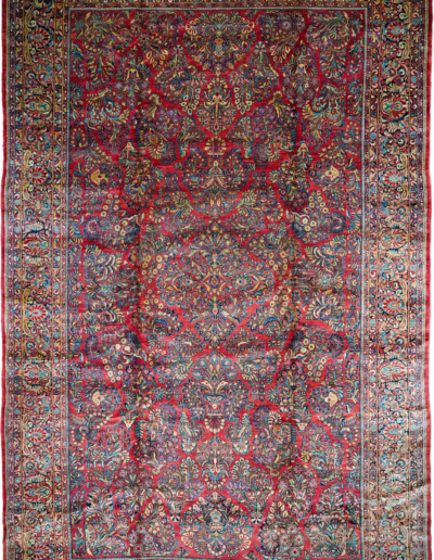 Antique Persian Sarouk 11' x 17'4"