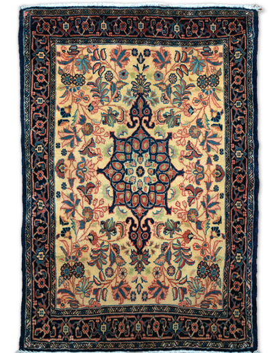 Persian Bijar 2'5" x 3'6"